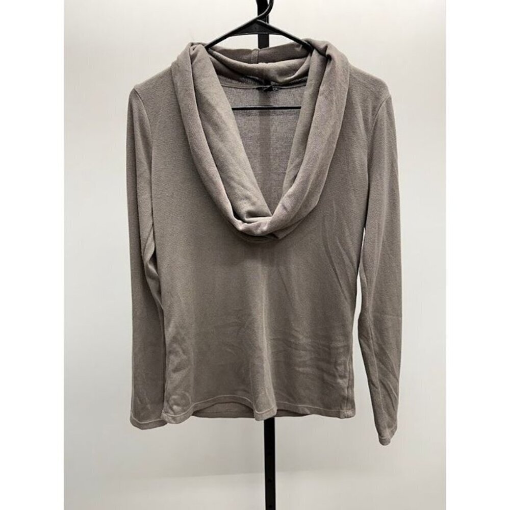 Ann Taylor Cowl Neck Long Sleeve Top